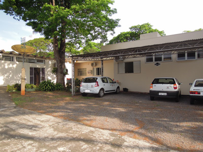 Foto do estacionamento do ncleo de Cianorte