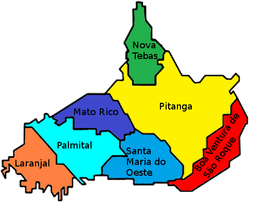 mapa representativo dos municipio com planos de educao