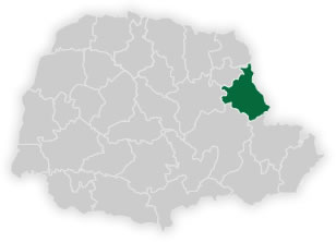 mapa do núcleo regional de educação de wenceslau braz