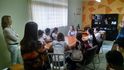 Chefe do NRE de Jacarezinho, recebe alunos do Colgio Estadual Rui Barbosa de Jacarezinho para esclarecimentos