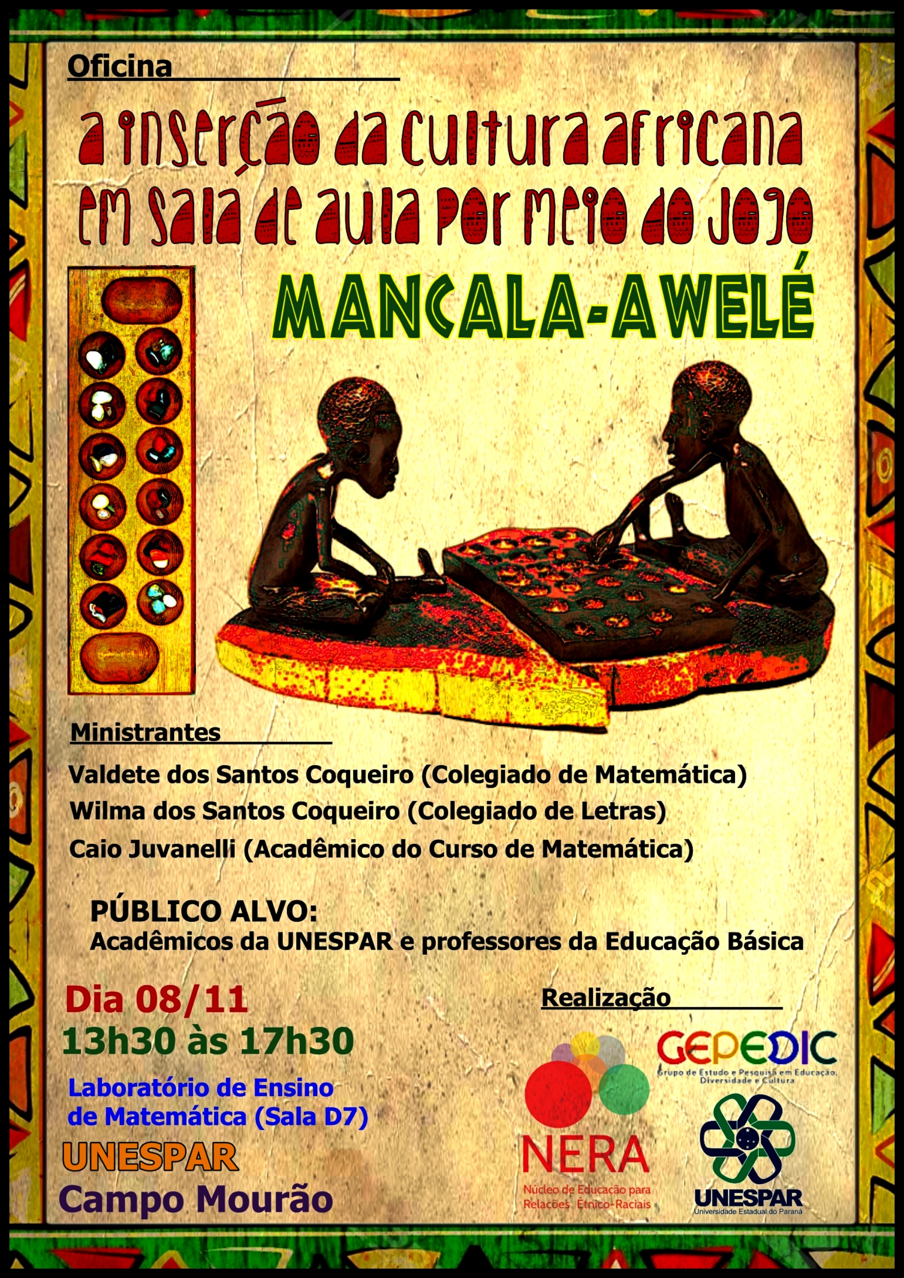 MANCALA: O JOGO AFRICANO PARA A EDUCAÇÃO MATEMÁTICA 