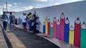 Projeto Revitaliza Muros da Escola e Transforma Paredes em Arte